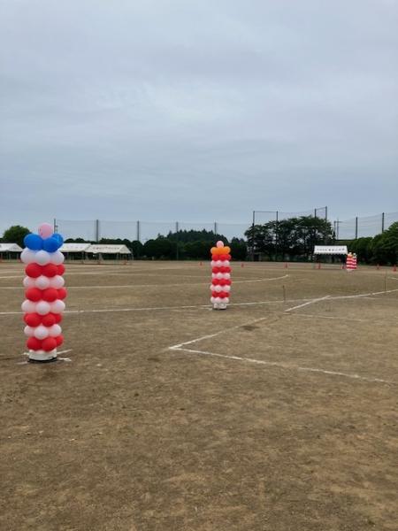 運動会朝
