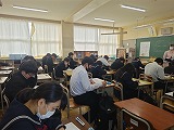 ７、８年前期中間テスト　９年実力テスト