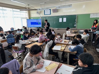 PTA授業参観（中学年）