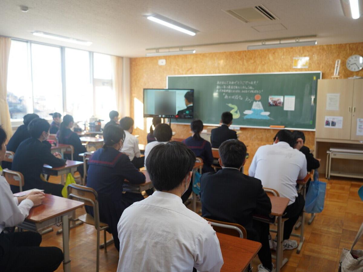 2025年　登校初日の様子