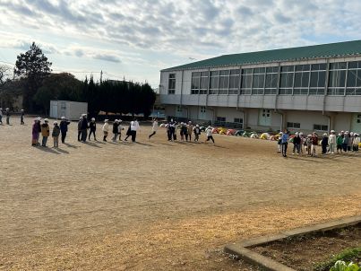 クラス対抗大縄跳び