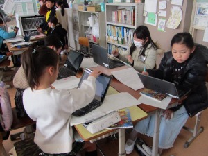 ３年生の国語「道具のうつりかわり」