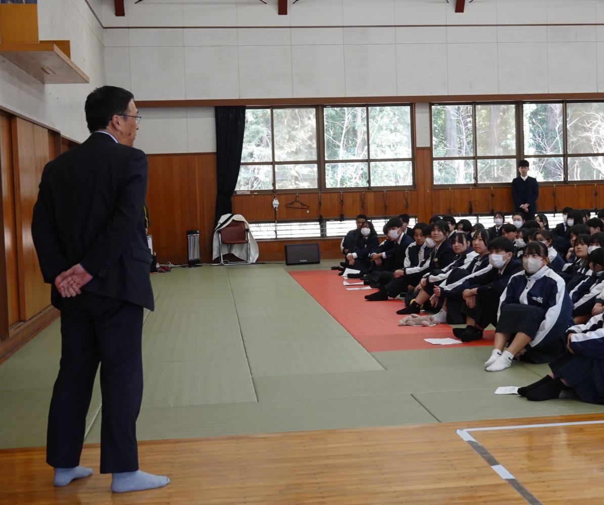 県立入試直前集会