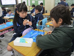 ２年生　立体の概念を学習