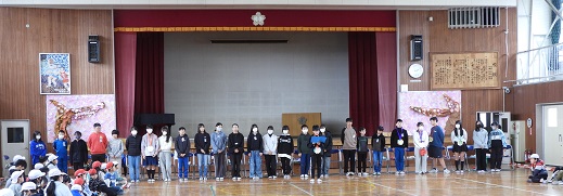 　６年生を送る会