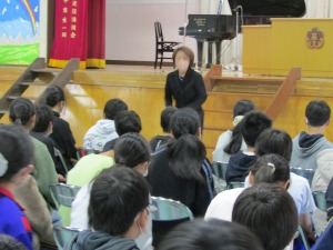 前校長先生との再会