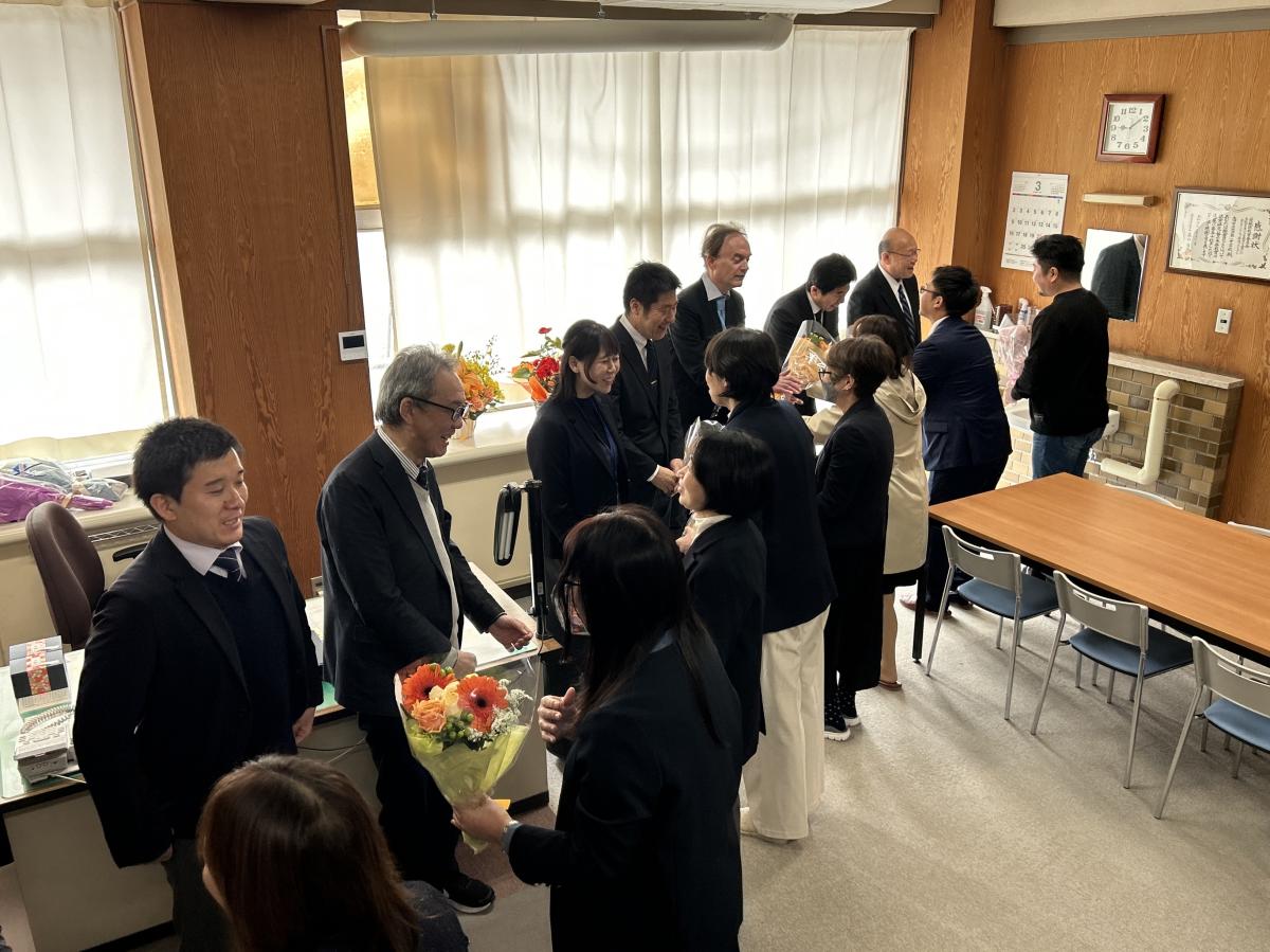 離任式を行いました！