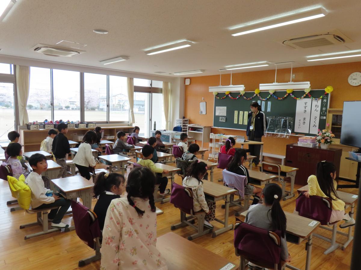 １年生学校生活スタート