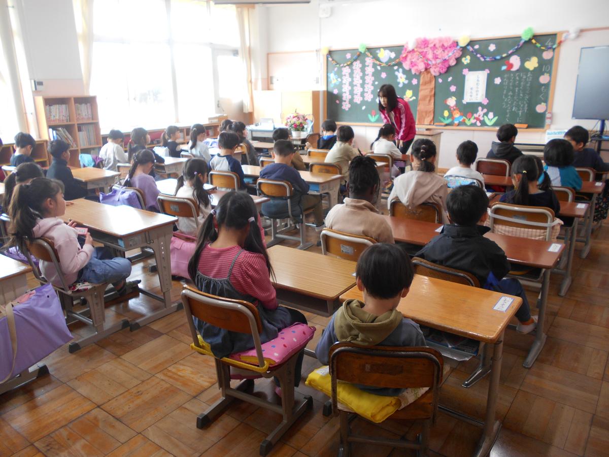 4月9日　朝の様子