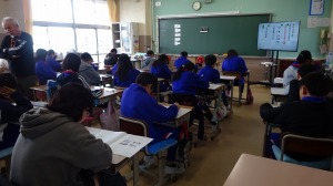 土浦市学力調査第２日目が実施されました。