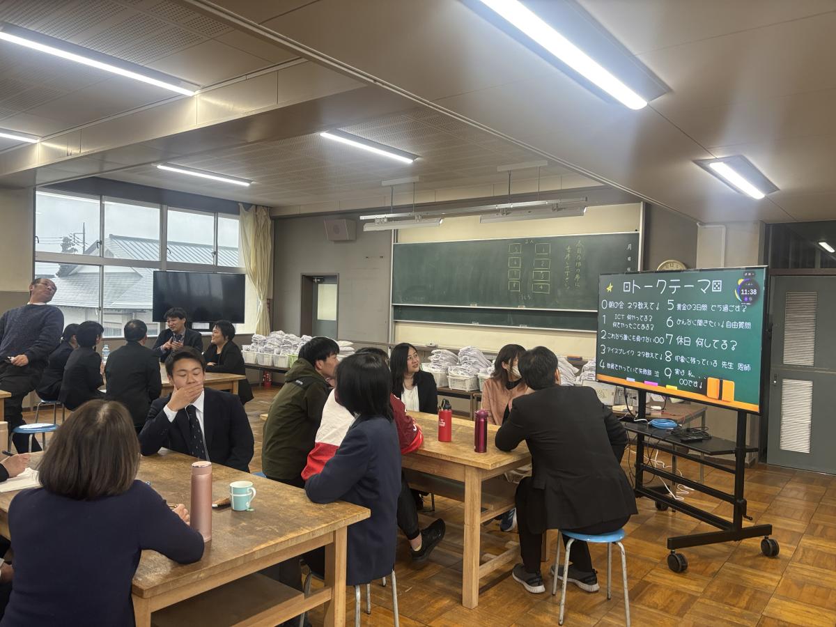 先生たちも…！