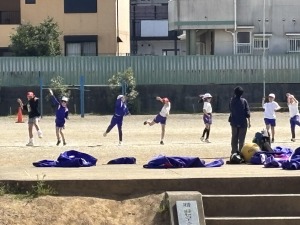 4年生体育「体力テストに向けて」