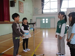 １年生を迎える会