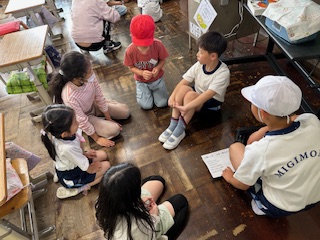 縦割り班スタート会議