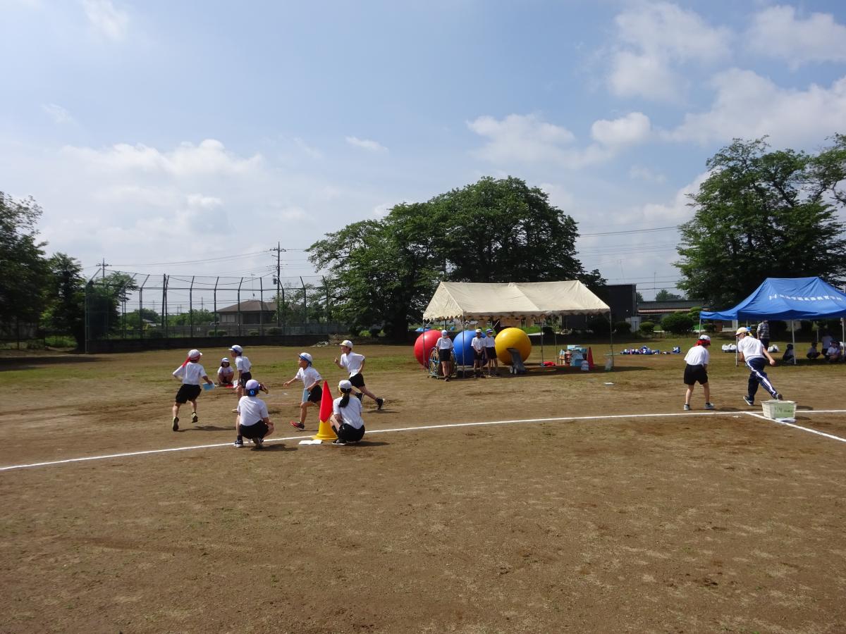 スポーツフェスティバル　予行練習