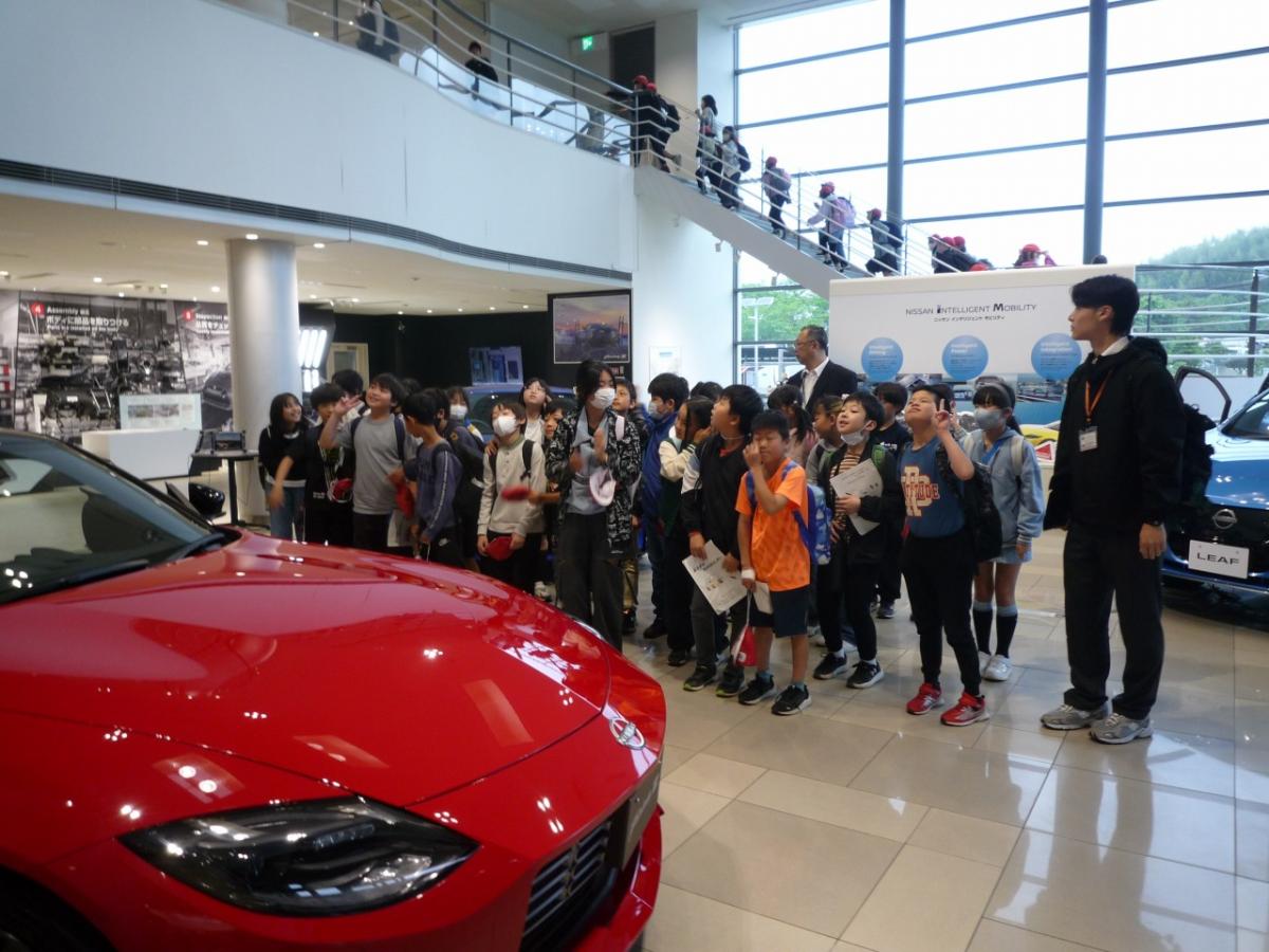5年生校外学習「日産自動車いわき工場見学」