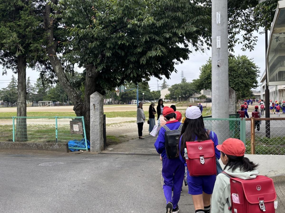 PTA本部役員「あいさつ運動」