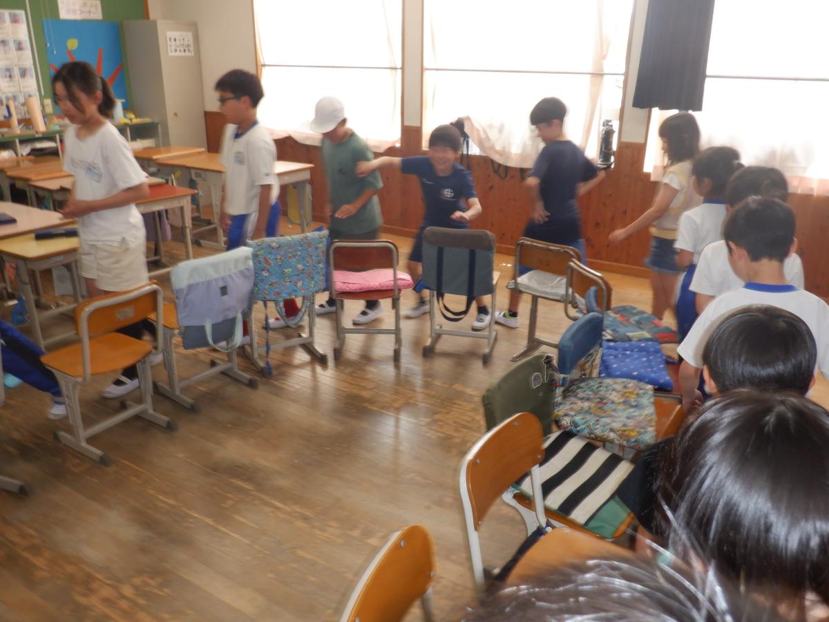 縦割り班活動、スタート！