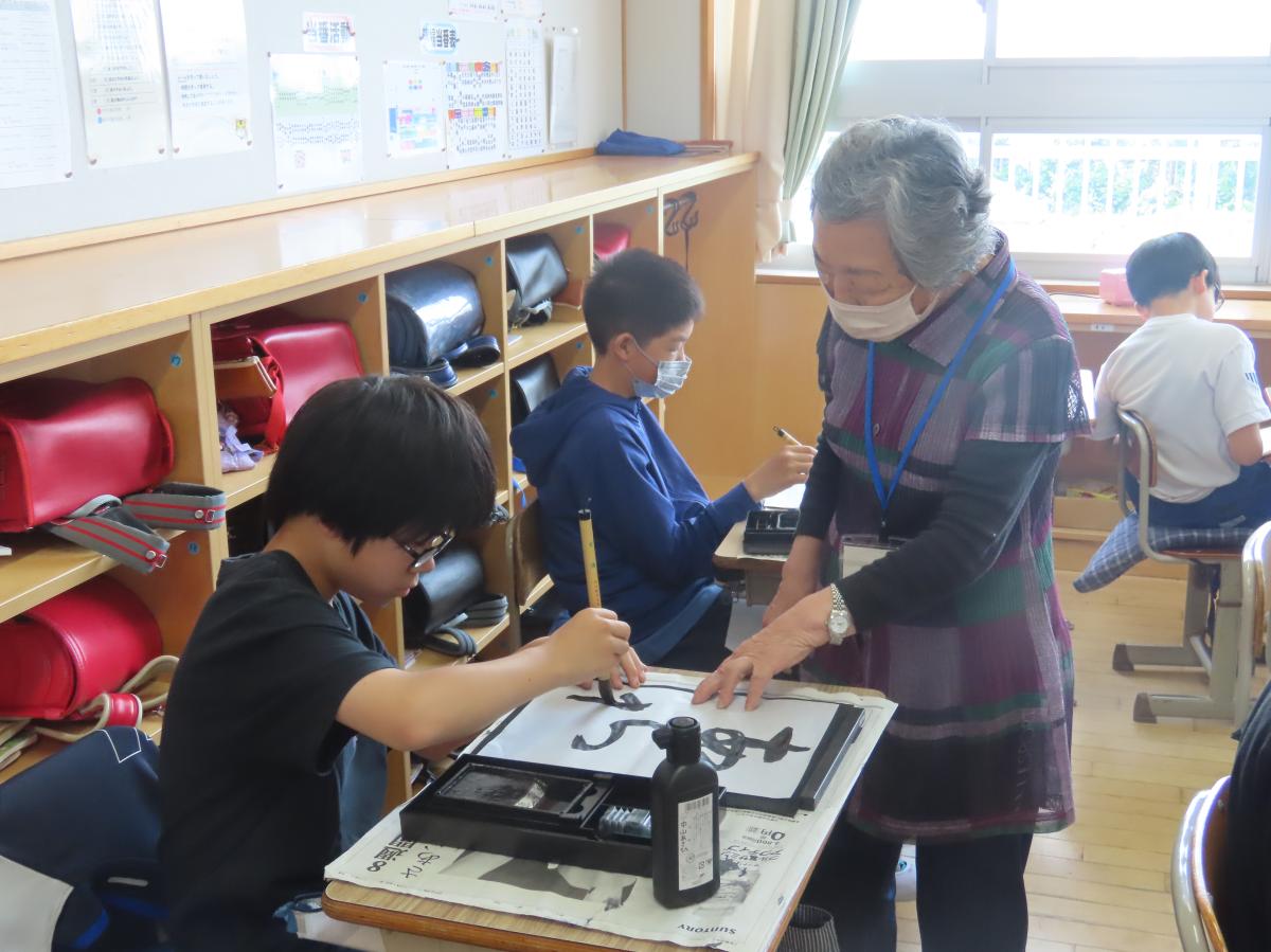 習字ボランティアの先生のご紹介