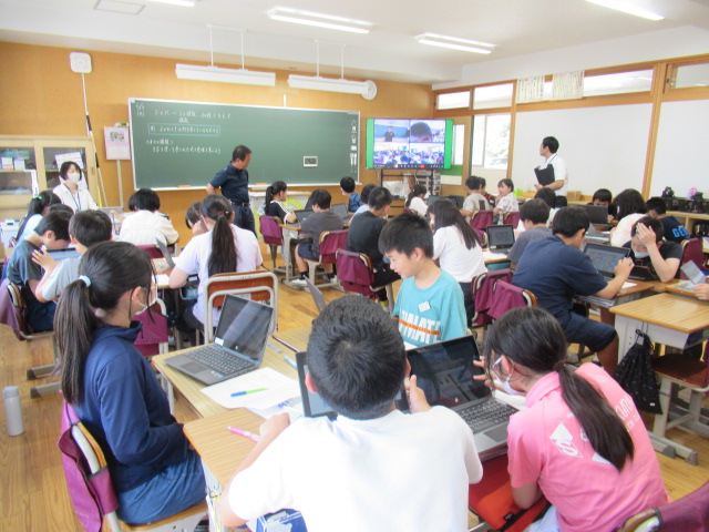 ６年遠隔教育〔算数〕
