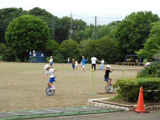 久しぶりの外遊び