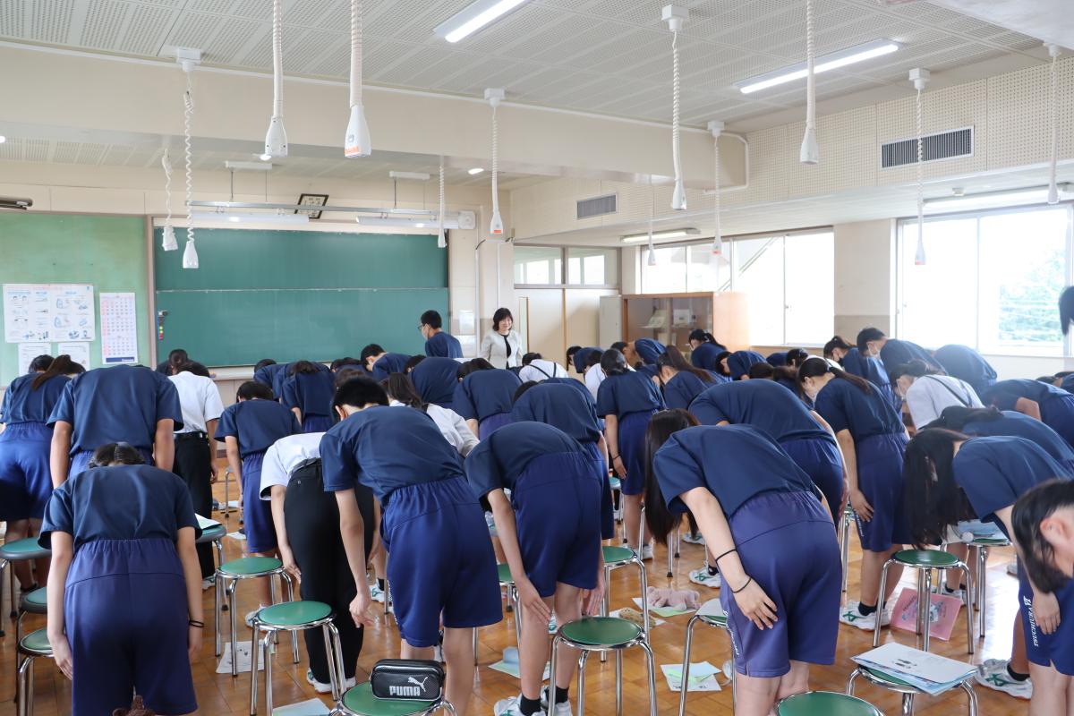 8学年マナー教室