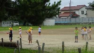 １年生生活科「シャボン玉をつくろう」