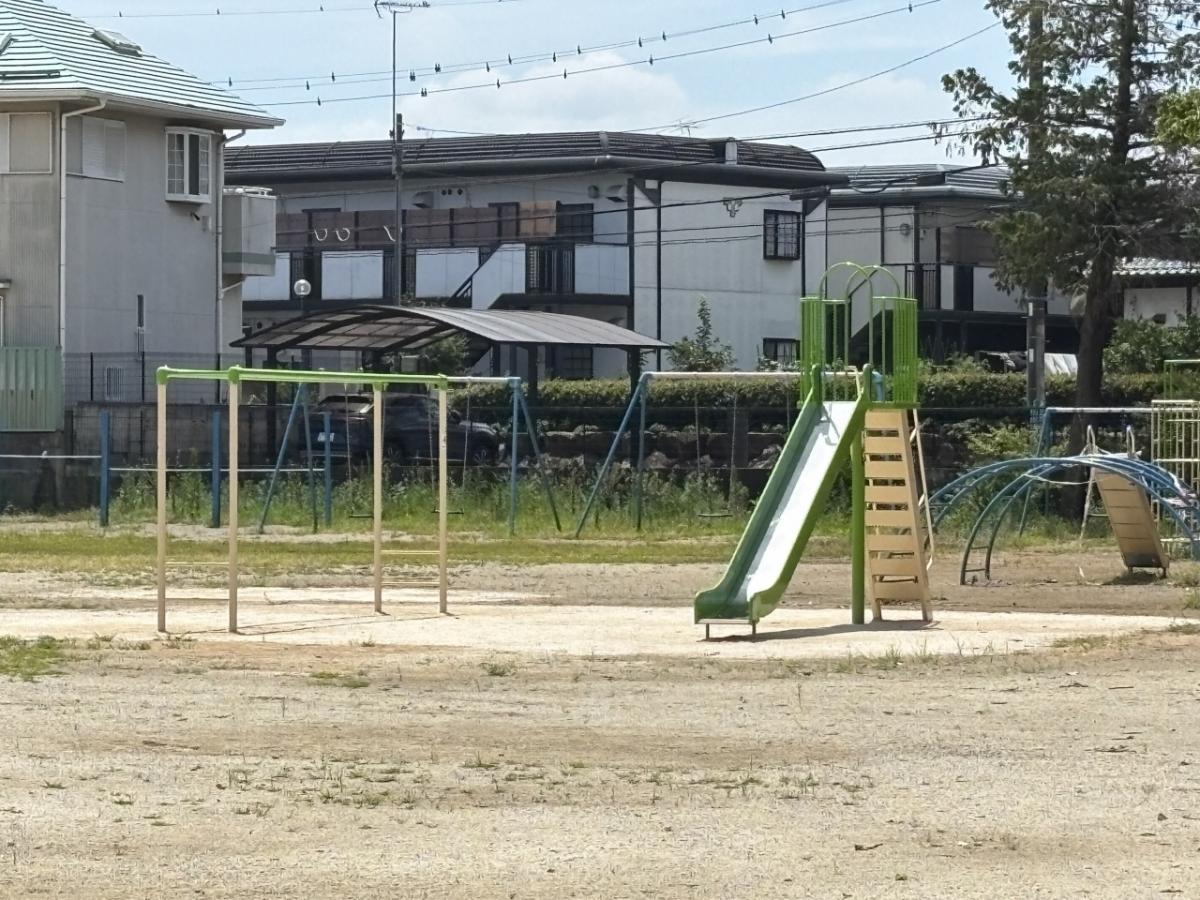 すべり台・うんていの完成！！