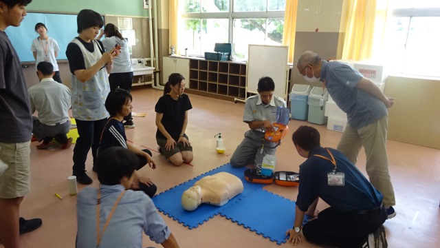 校内研修「救急救命講習会」